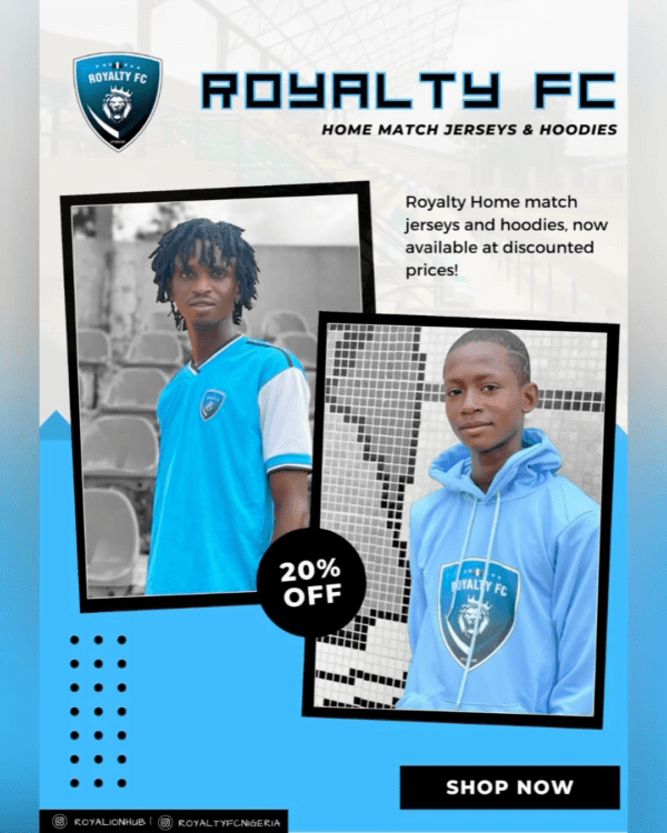 royalty fc jersey